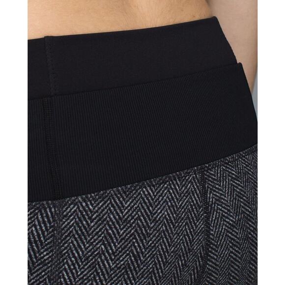 Lululemon Straight Up Double Waist Band Pants Womens Size 4 Heathered Gray - Picture 7 of 12